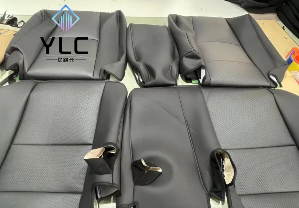 Waterproof  Nappa Leather Custom Car Seat Covers Full Set Universal Luxury Car Seat Cushions 9 Pcs for Cars - Image 4