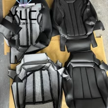 Universal Nappa Leather Car Seat Covers Full Set for BMW X1 Skoda Fabia 2 Accessories