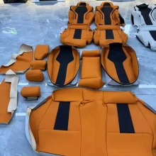 Car Interior Accessories Sport Racing Bucket Seats Customize Leather Cover and Sponge Seat for BMW F30 F80 F10 M3 M5 Upgrade
