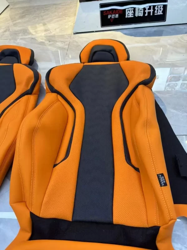 Car Interior Accessories Sport Racing Bucket Seats Customize Leather Cover and Sponge Seat for BMW F30 F80 F10 M3 M5 Upgrade - Image 5