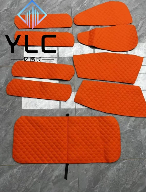 Waterproof Nappa Leather Custom Car Seat Covers Full Set Universal Luxury Car Seat Cushions 5 Pcs for Cars - Image 6