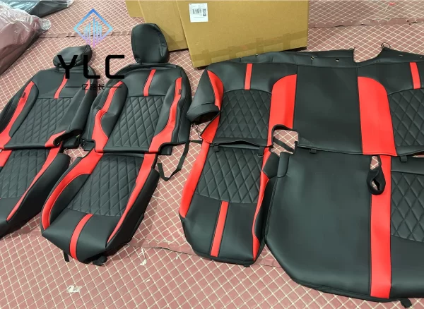 Factory Luxury Original Car Seat Cover Diamond Stitching Custom Fit Leather Car Seat for Benz G Class G500 W463 W464 G63 G65 - Image 3