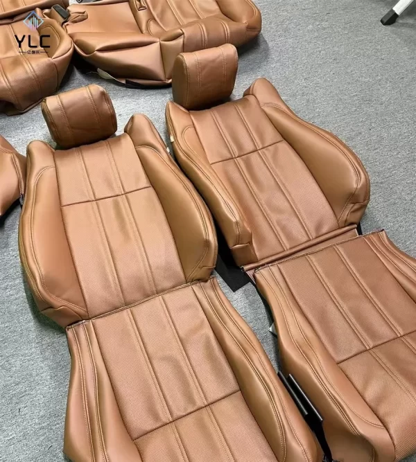 YLA Custom Leather Full Replacement Car Seat Cover for Land Rover Range Rover Executive Edition - Image 2