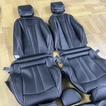 YLA High Fit Custom Leather Car Seat Cover Luxury Auto Seat Cover for Audi Hyundai Sonata