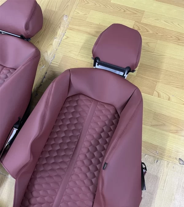 YLA Factory Wholesale Seat Protector Car Interior Accessories Leather Custom Car Seat Covers for AUDI - Image 4