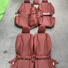 YLA  Car Seat Covers Full Set Luxury Modified Auto Vehicle Interior Decoration Seat Cover for lexus audi benz Seat Cover