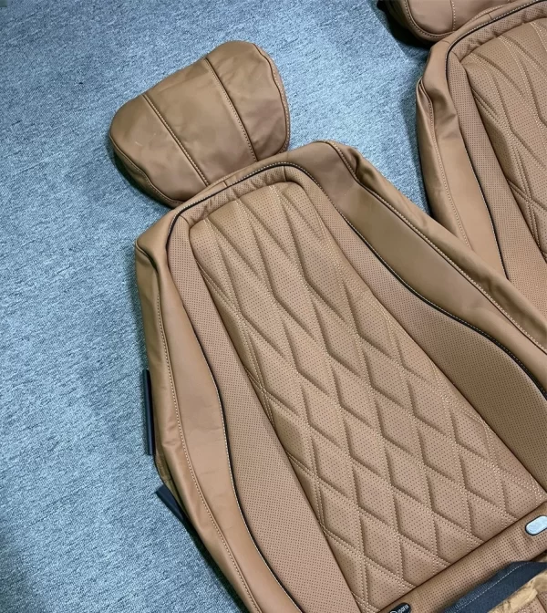 YLA Factory Wholesale Luxury Full Set Leather Car Seat Covers Durable Interior Accessories for benz Gls - Image 6
