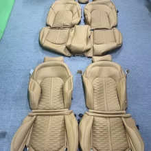 YLA Luxury Leather Car Seat Cushion Hot Selling Full Set Four Season Universal Car Seat Ford Sienna Qashqai Highlander