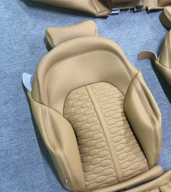 YLA Luxury Leather Car Seat Cushion Hot Selling Full Set Four Season Universal Car Seat Ford Sienna Qashqai Highlander - Image 5