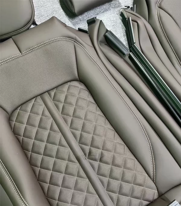 YLA Original Car Seat Cover Car Interior Accessories Custom Velvet Fabric Leather Car Seat Covers for audi - Image 2