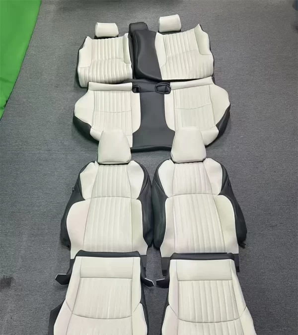 YLA Wholesale Diamond Design Leather Luxury Car Interior Seat Protective Cover for toyota