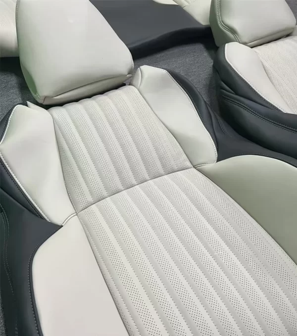 YLA Wholesale Diamond Design Leather Luxury Car Interior Seat Protective Cover for toyota - Image 3