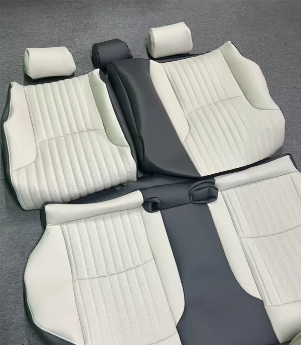 YLA Wholesale Diamond Design Leather Luxury Car Interior Seat Protective Cover for toyota - Image 5