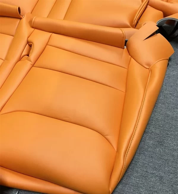 YLA Factory Whole Full Set Seat Protector Car Interior Accessories Leather Custom Car Seat Covers Wellfit for Tesla - Image 6
