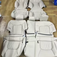 YLA Wholesale High Quality Car Seat Protector Full Leather Seat Cover Universal Car Seat Cover