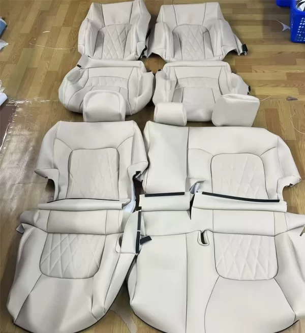 YLA Wholesale High Quality Car Seat Protector Full Leather Seat Cover Universal Car Seat Cover