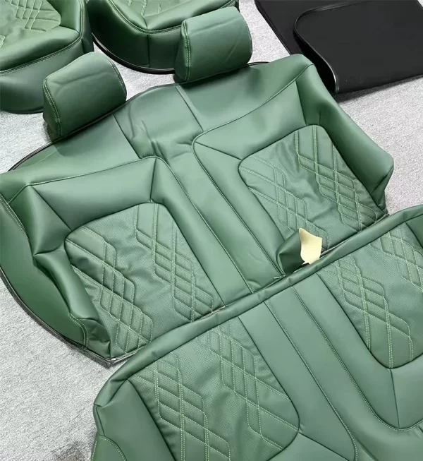 YLA New Car Seat Covers Four Seasons Universal Car Accessories Leather Seat Cushion High Quality Car Seat Cover - Image 5