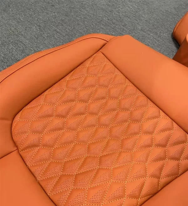 YLA New Design Comfortable Car Seat Covers Leather High Quality Seat Cushion Well Fit Car Seat Covers - Image 2