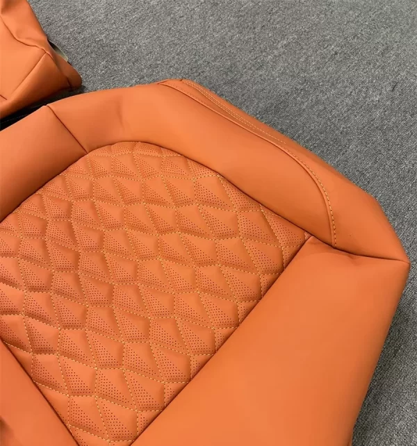 YLA New Design Comfortable Car Seat Covers Leather High Quality Seat Cushion Well Fit Car Seat Covers - Image 4