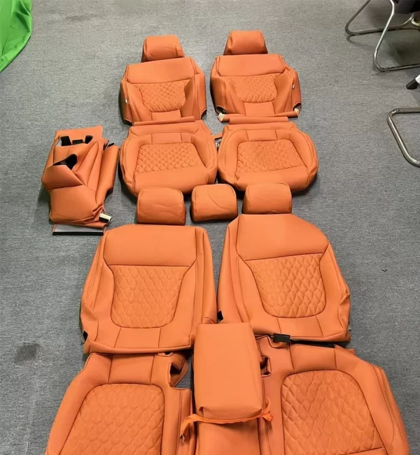 YLA New Design Comfortable Car Seat Covers Leather High Quality Seat Cushion Well Fit Car Seat Covers - Image 6
