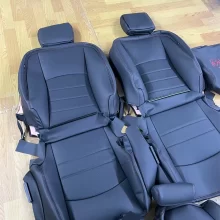 YLA Nappa Leather Sports-Style Car Seat Cover Custom Size Luxury Design Seat Cover for Dodge RAM Trucks
