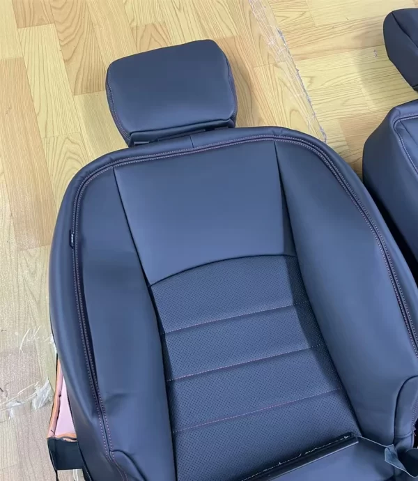YLA Nappa Leather Sports-Style Car Seat Cover Custom Size Luxury Design Seat Cover for Dodge RAM Trucks - Image 4