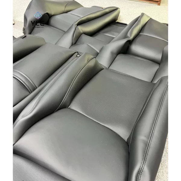 YLA Fashion New Design Luxury Leather Car Seat Covers Fit for Toyota bmw audi ford benz - Image 3