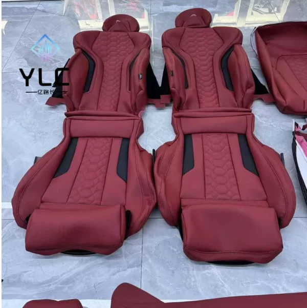 Customize Leather Cover and Sponge Seat for BMW F30 F80 F10 M3 M5 Upgrade