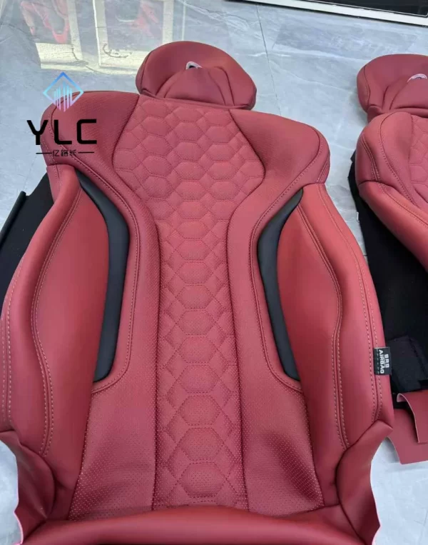 Customize Leather Cover and Sponge Seat for BMW F30 F80 F10 M3 M5 Upgrade - Image 3