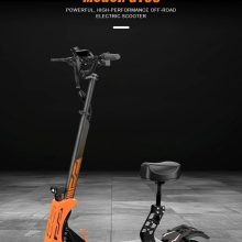GJ Arwibon 5600W Adult Electric Scooter Dual Motor Top Speed 46MPH,60V27AH, 11-inch Off-Road Tires Sport Folding eScooter with S