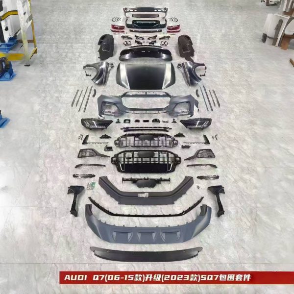 Suitable for Audi Q7 front bumper modification, 2006-2015 models converted to 2023 SQ7 old to new style - 图片 4